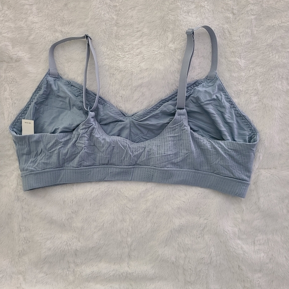 AERIE light blue Bralette Size XXL - Picture 2 of 3